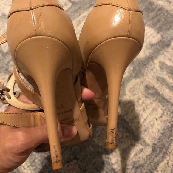 [Jimmy Choo] Nude Heels - Picture 5 of 8